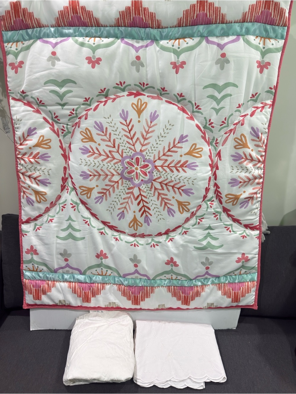 Boho Medallion crib nursery baby bedding new see details